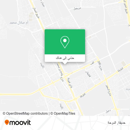 خريطة حديقة