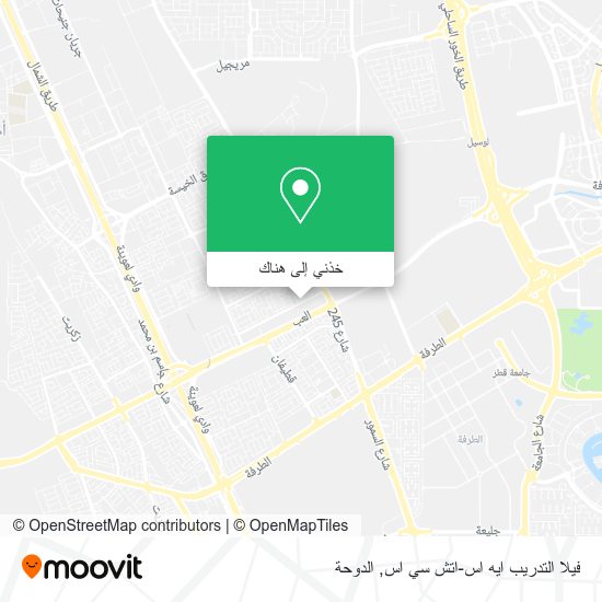 خريطة فيلا التدريب ايه اس-اتش سي اس