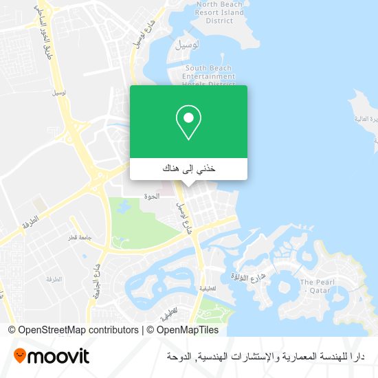 خريطة دارا للهندسة المعمارية والإستشارات الهندسية