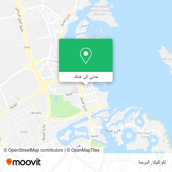 خريطة لكواكيكا