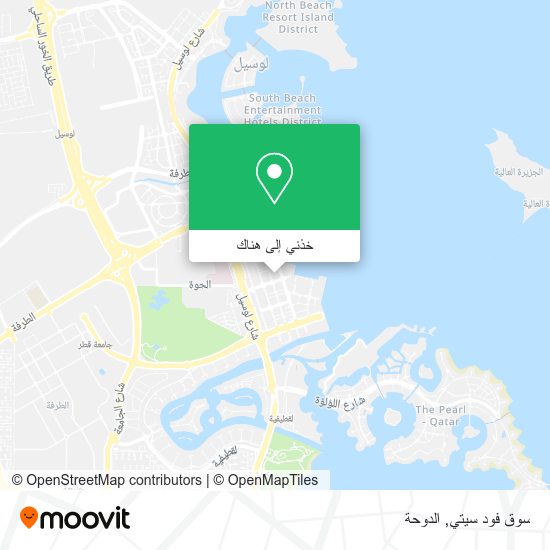 خريطة سوق فود سيتي