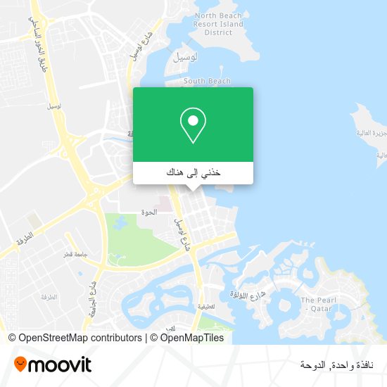 خريطة نافذة واحدة