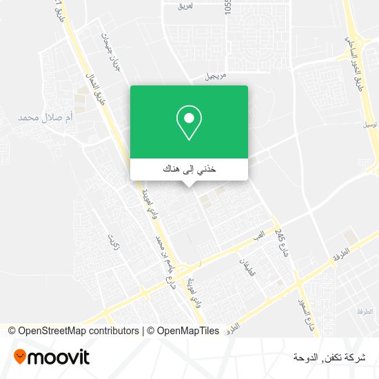 خريطة شركة تكفن