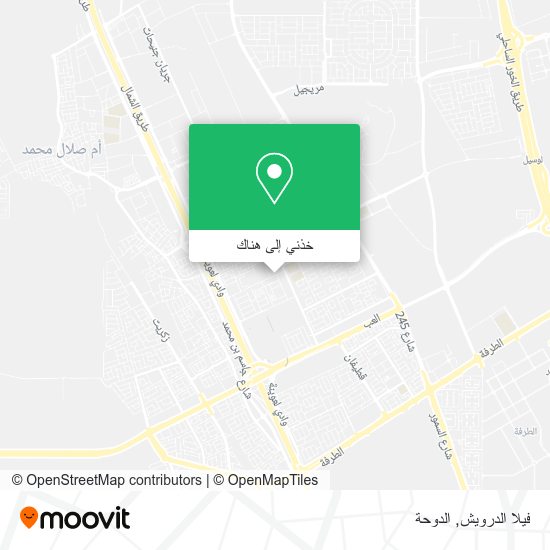 خريطة فيلا الدرويش