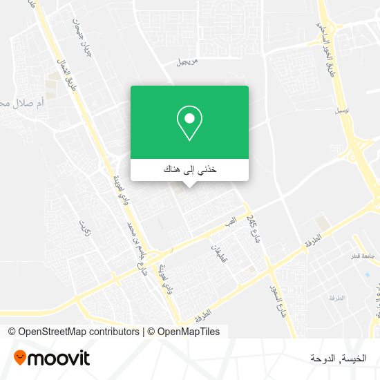 خريطة الخيسة