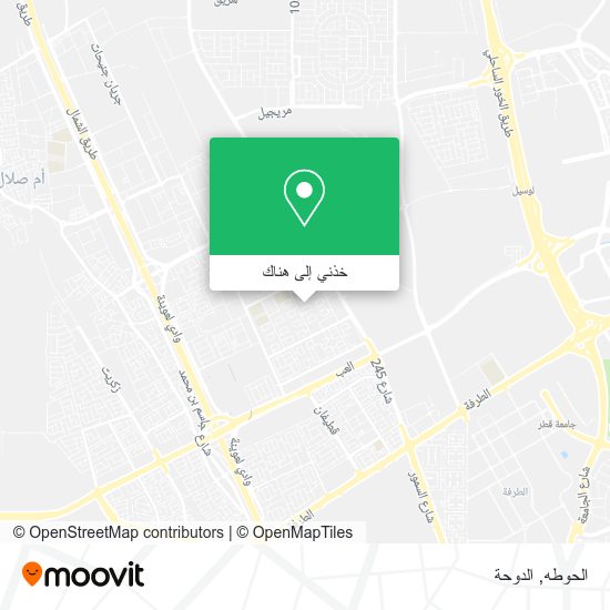 خريطة الحوطه