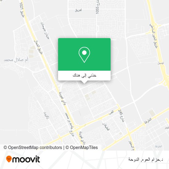 خريطة د.حزام العوه