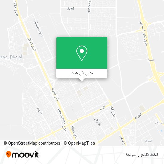 خريطة الخط الفاخر