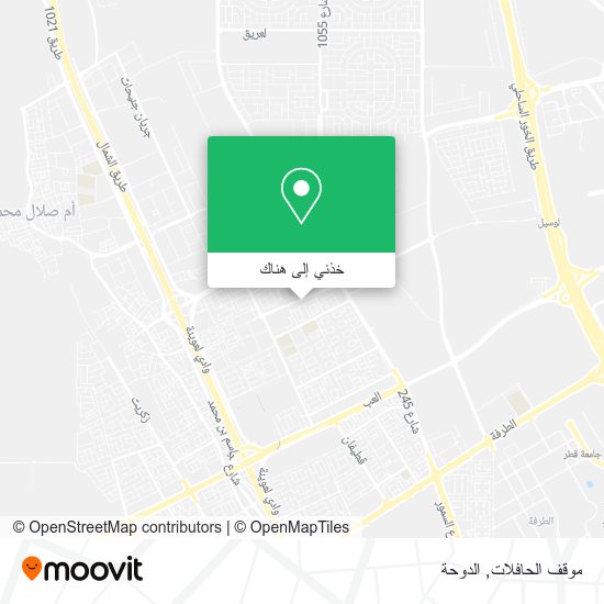خريطة موقف الحافلات