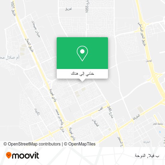 خريطة ب فيلا