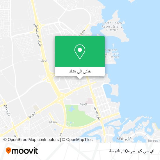 خريطة اي سي كيو سي-10