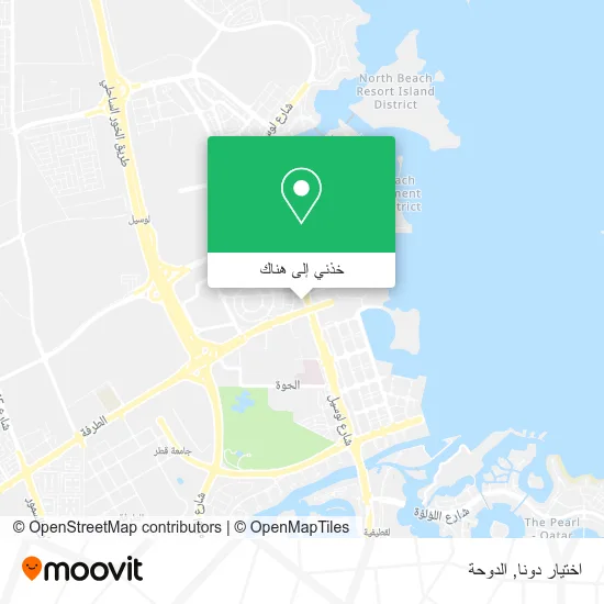 خريطة اختيار دونا