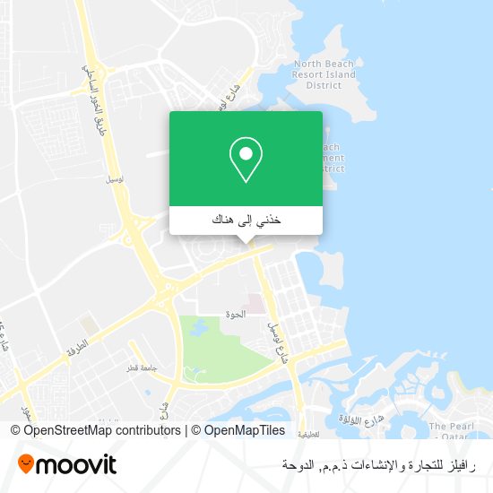 خريطة رافيلز للتجارة والإنشاءات ذ.م.م