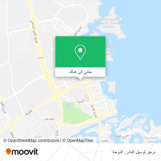 خريطة برجر لوسيل النادر