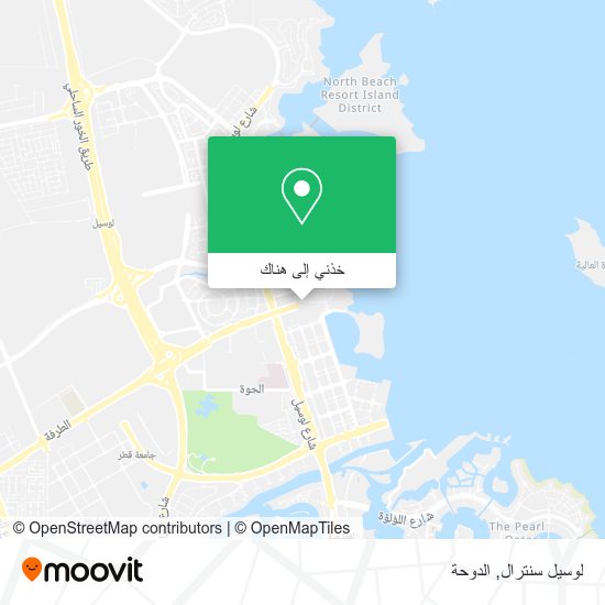 خريطة لوسيل سنترال