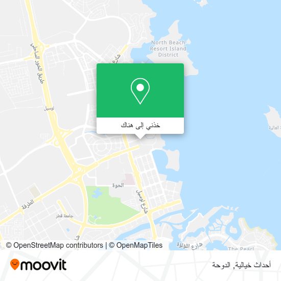 خريطة أحداث خيالية