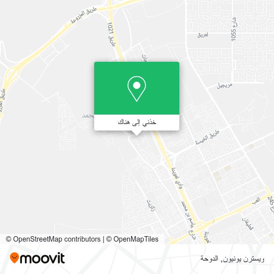 خريطة ويسترن يونيون