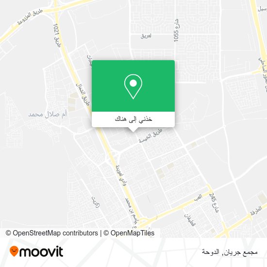 خريطة مجمع جريان