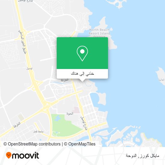 خريطة مايكل كورز