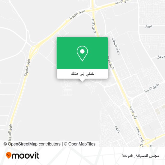 خريطة مجلس للضيافة