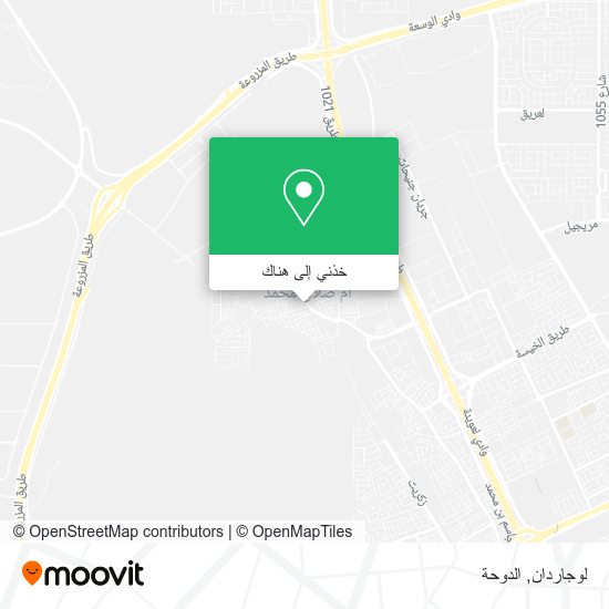 خريطة لوجاردان