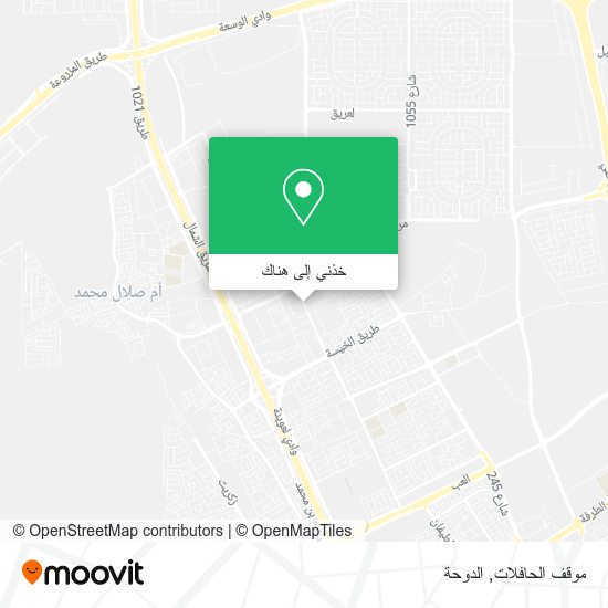خريطة موقف الحافلات