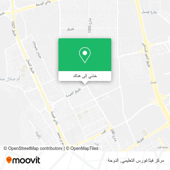 خريطة مركز فيثاغورس التعليمي