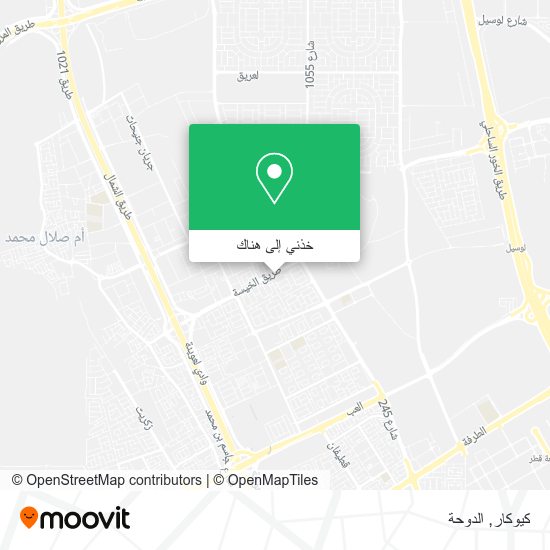 خريطة كيوكار