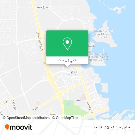 خريطة فوكس هيلز ايه 13