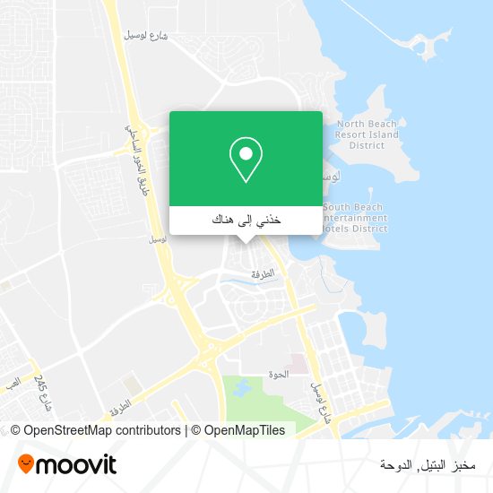 خريطة مخبز البتيل