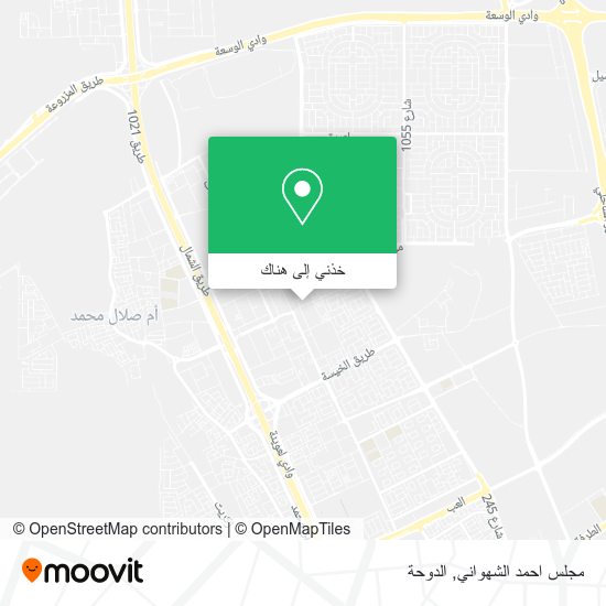 خريطة مجلس احمد الشهواني