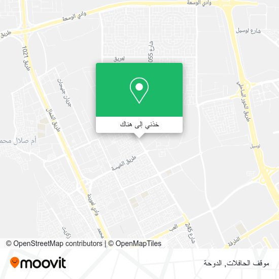 خريطة موقف الحافلات