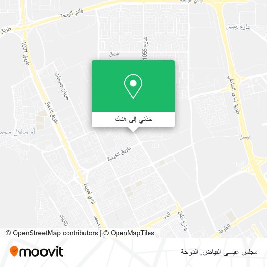 خريطة مجلس عيسى الفياض