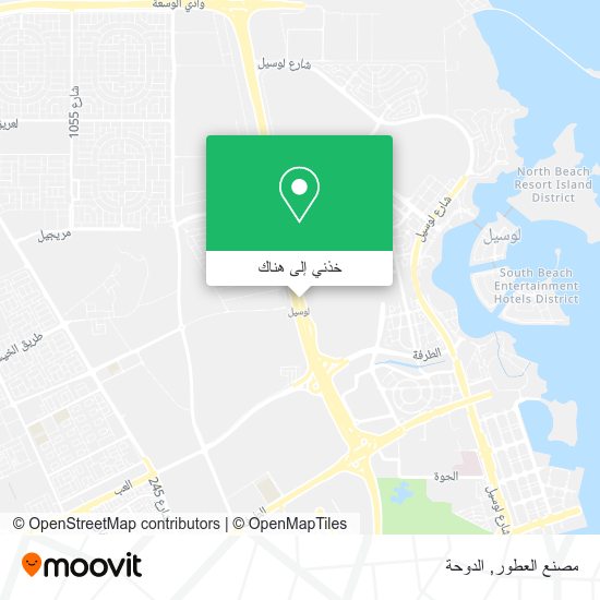 خريطة مصنع العطور