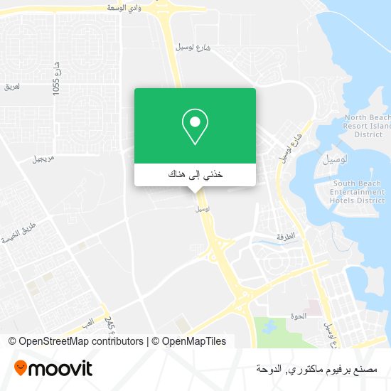 خريطة مصنع برفيوم ماكتوري