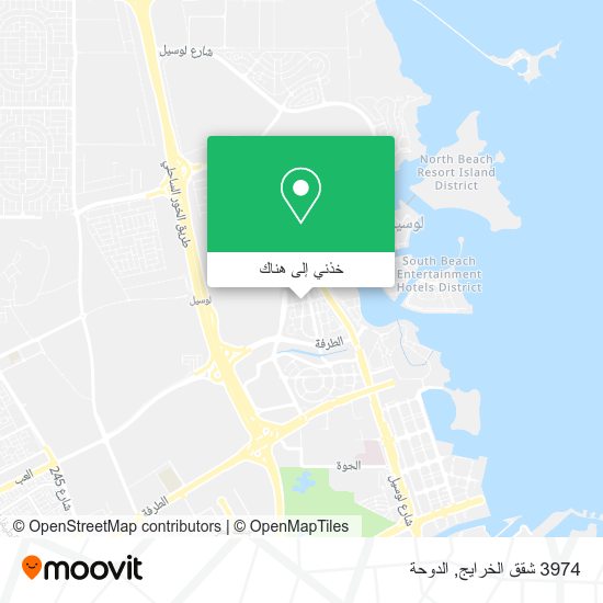 خريطة 3974 شقق الخرايج