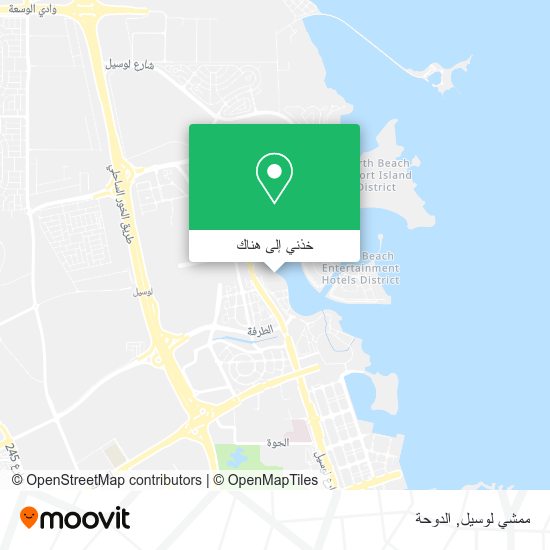 خريطة ممشي لوسيل