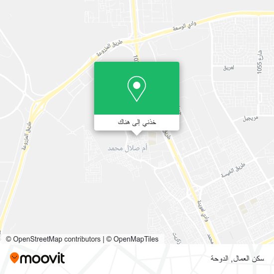خريطة سكن العمال