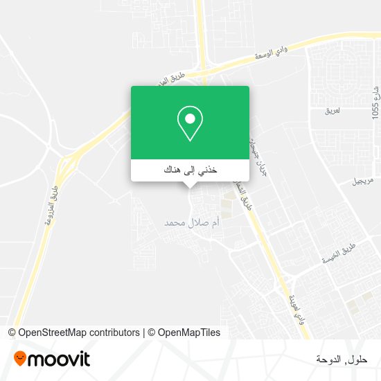 خريطة حلول