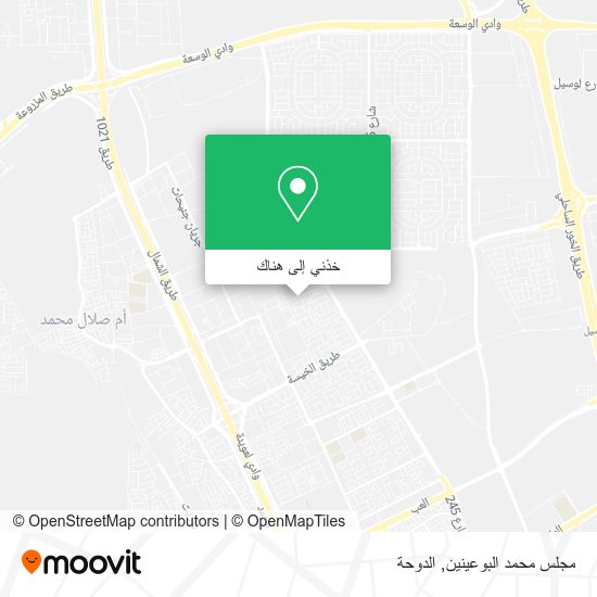 خريطة مجلس محمد البوعينين