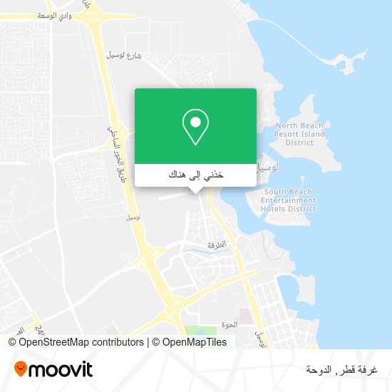 خريطة غرفة قطر
