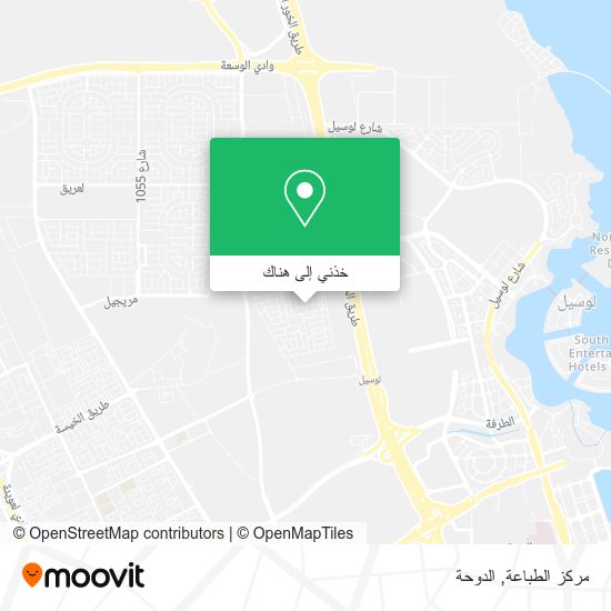خريطة مركز الطباعة