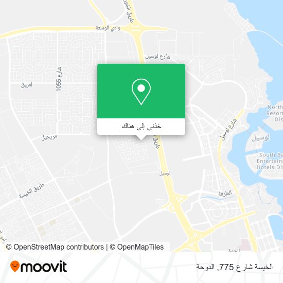 خريطة الخيسة شارع 775