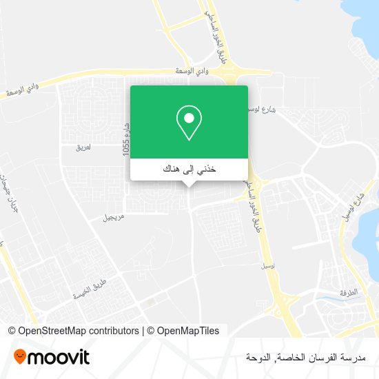 خريطة مدرسة الفرسان الخاصة
