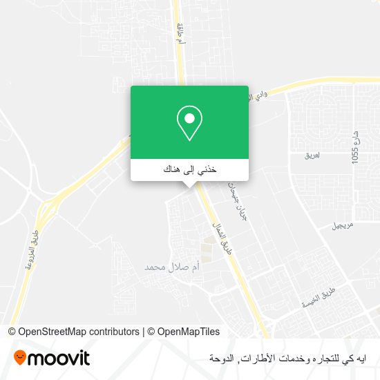 خريطة ايه كي للتجاره وخدمات الأطارات