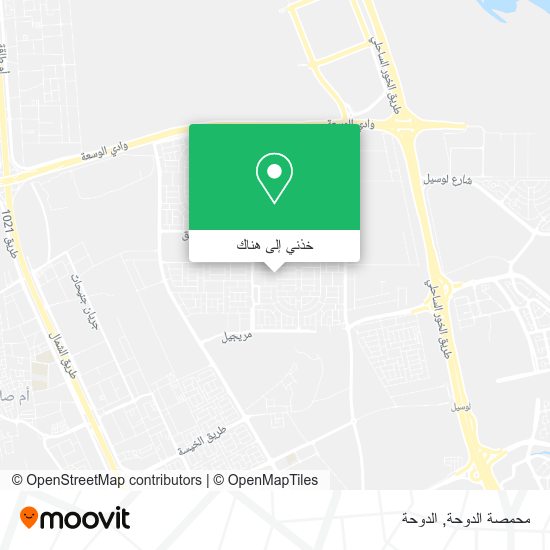خريطة محمصة الدوحة