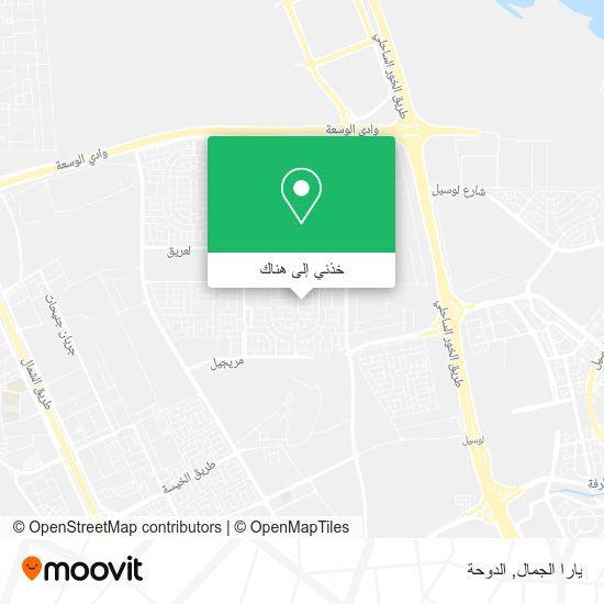 خريطة يارا الجمال