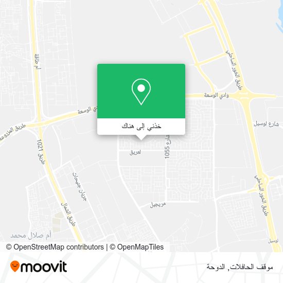 خريطة موقف الحافلات