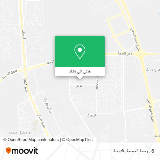خريطة 6 روضة الحمامة
