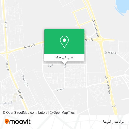 خريطة مواد بناء